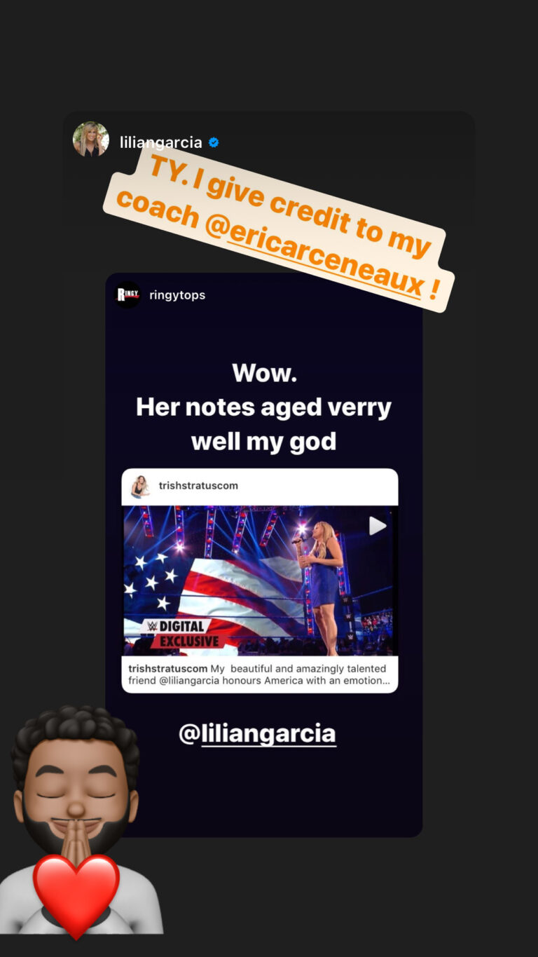 Lilian Garcia 3 national anthem 2021